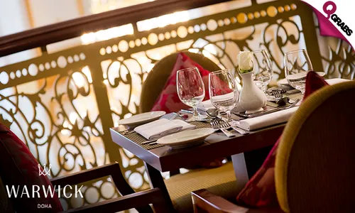 Dinner Set Menu at Warwick Doha Hotel!